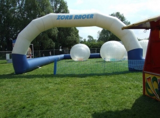 campo para practicar zorbing